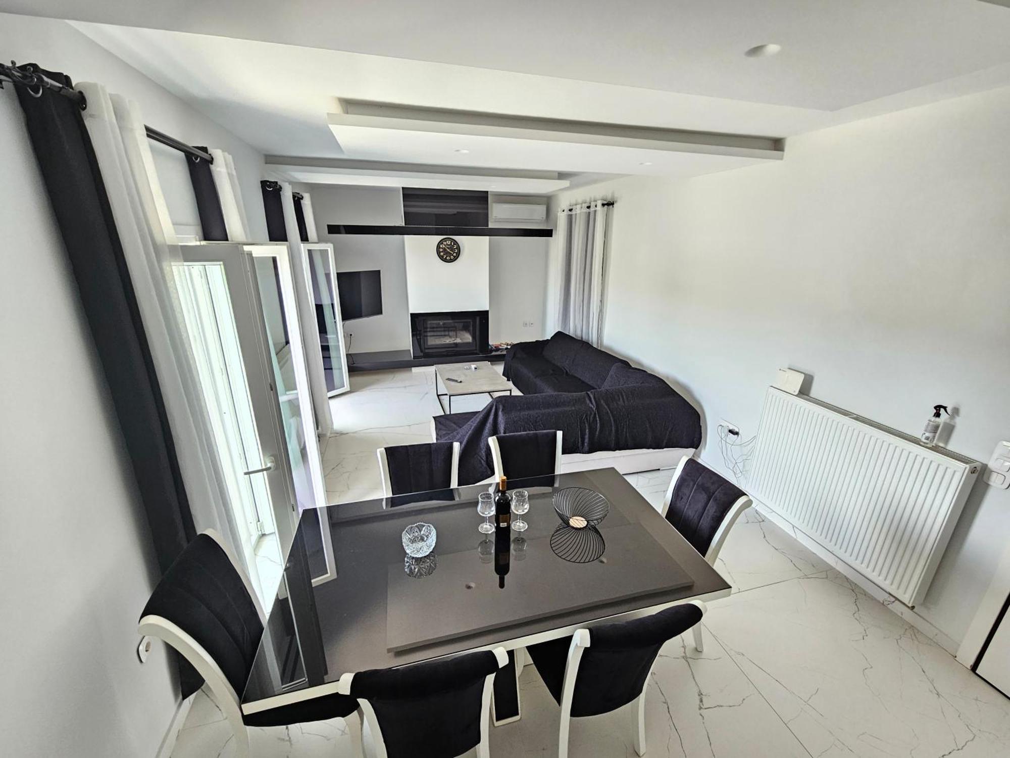 Grey Luxury House Ypsos Exterior foto